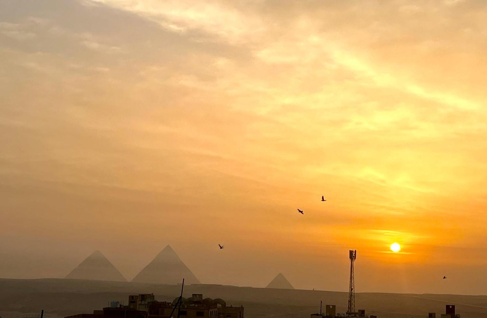 Giza Panorama 3 Pyramids View Inn المظهر الخارجي الصورة