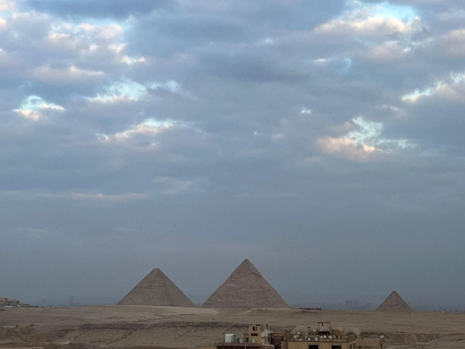 Giza Panorama 3 Pyramids View Inn المظهر الخارجي الصورة